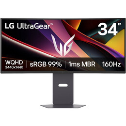 Монітор 34" LG UltraGear 34G600A-B (34G600A-B.ADRZ) VA Curved Black 160Hz