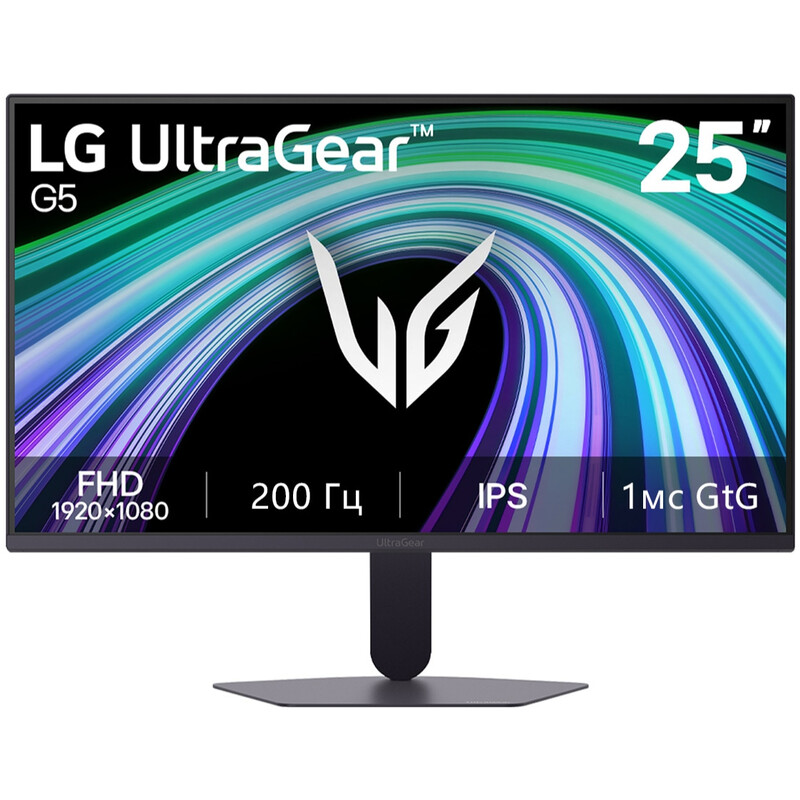Монітор 25" LG UltraGear G5 (25G523B-B.ADRZ) IPS Black 200Hz
