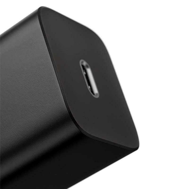 Мережевий зарядний пристрій Baseus (1USB-C) 20W Black (CCSUP-B01)