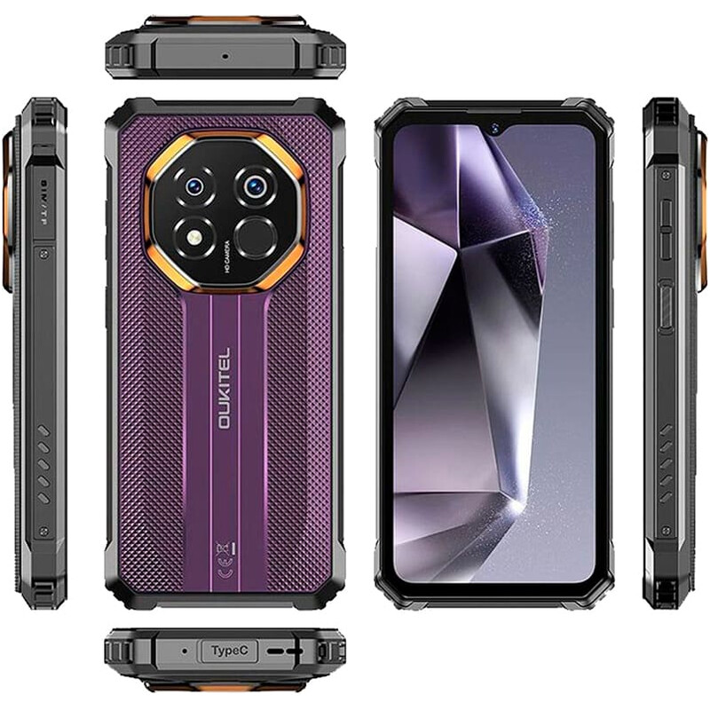 Смартфон Oukitel G7 8/256GB Purple (6941749867346)