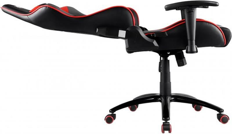 Крісло для геймерів 2E Gaming Chair Bushido Black/Red (2E-GC-BUS-BKRD)