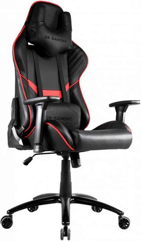 Кресло для геймеров 2E Gaming Hibagon Black/Red (2E-GC-HIB-BKRD)