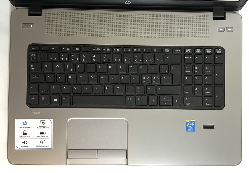 Ноутбук HP ProBook 470 G1 / 17.3" (1600x900) / i3-4000M / 8GB / 500GB HDD / AMD Radeon HD 8750M, 1GB / Win10Pro / сканер отпечатка - Б/у