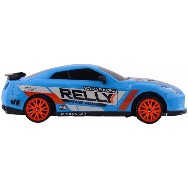 Машинка для дрифта на радиоуправлении PRC Nissan GT-R 4WD Rally Series 1:24 Blue (54310)