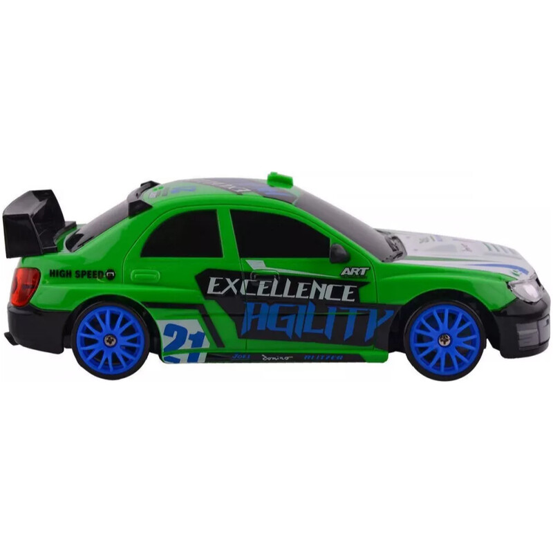 Машинка для дрифту на радіокеруванні PRC Subaru Impreza 4WD Rally Series 1:24 Green (54312)