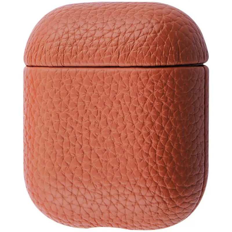 Чeхол PRC Leather Case для Apple AirPods 1/2 Umber