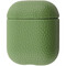 Фото - Чeхол PRC Leather Case для Apple AirPods 1/2 Olive | click.ua