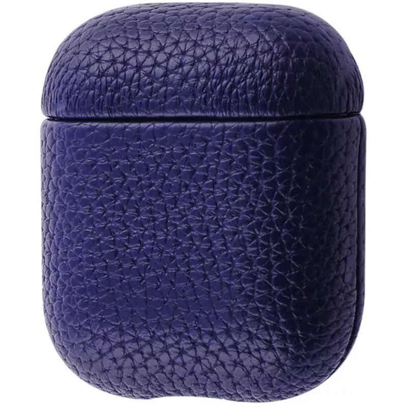 Чeхол PRC Leather Case для Apple AirPods 1/2 Midnight Blue
