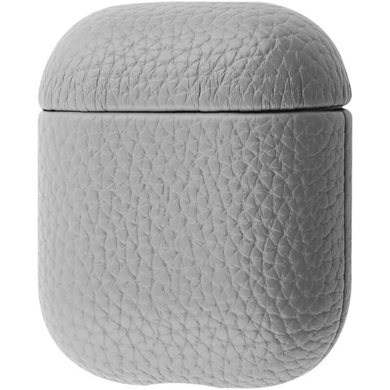 Чeхол PRC Leather Case для Apple AirPods 1/2 Grey