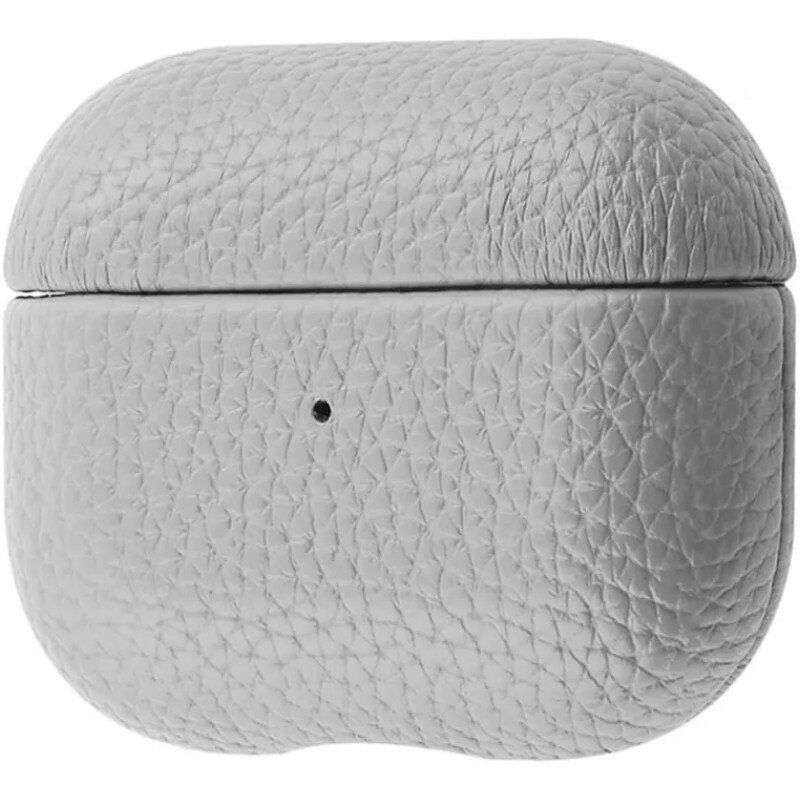 Чeхол PRC Leather Case для Apple AirPods 3 Grey