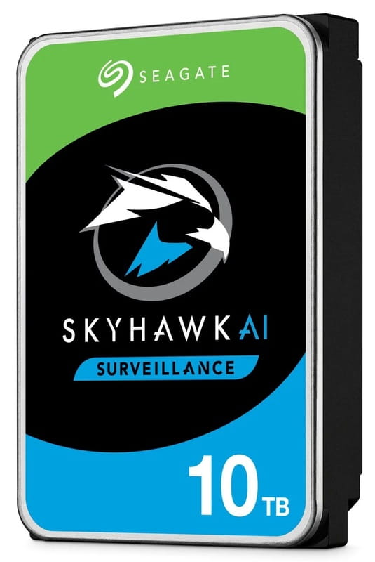 Накопитель HDD SATA 10.0TB Seagate SkyHawk Al Surveillance 7200rpm 256MB (ST10000VE001)