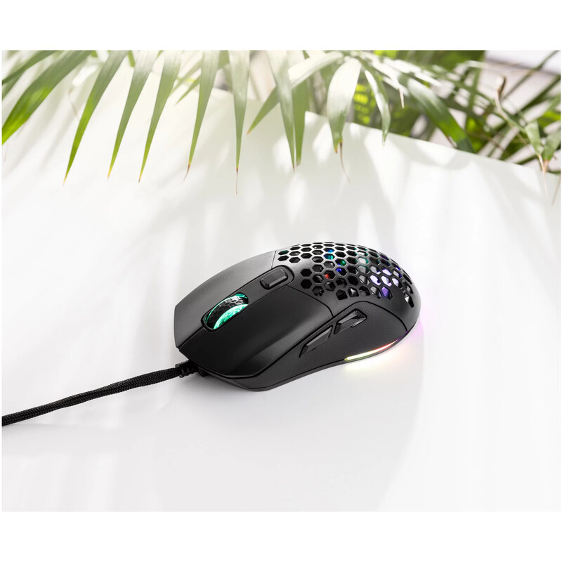 Мышь Sandberg FlexCover 6D Gamer Mouse RGB Black (640-28)