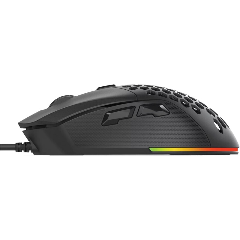 Мышь Sandberg FlexCover 6D Gamer Mouse RGB Black (640-28)