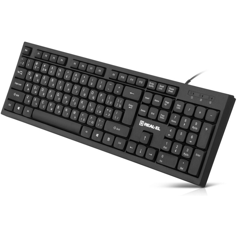 Клавиатура REAL-EL RK-510 Black