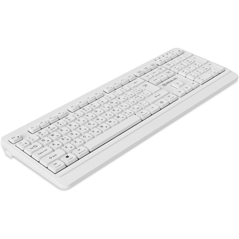 Клавіатура бездротова REAL-EL RK-761W White