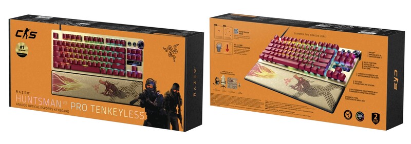 Клавиатура Razer Huntsman V3 PRO TKL Counter-Strike 2 Ed. (RZ03-04982100-R3M1)