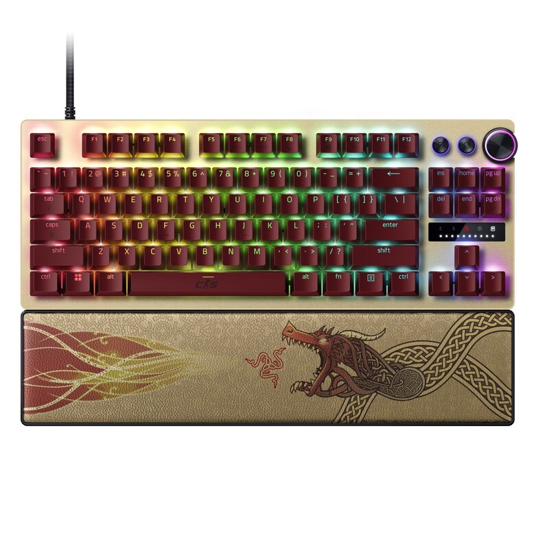 Клавиатура Razer Huntsman V3 PRO TKL Counter-Strike 2 Ed. (RZ03-04982100-R3M1)