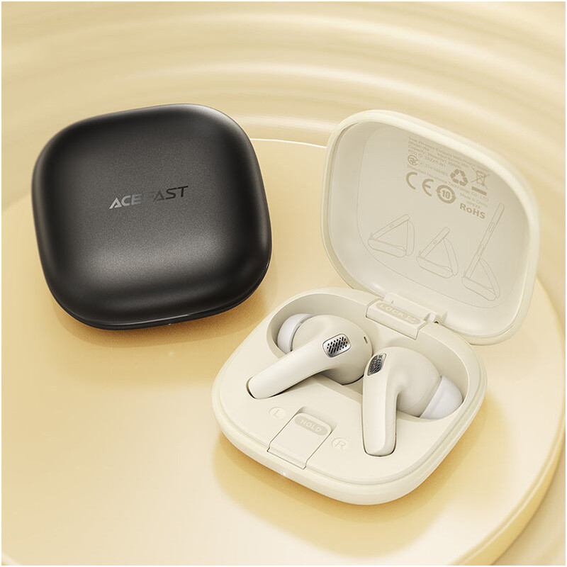 Bluetooth-гарнітура Acefast Earbuds W4 Black (6974316285014)