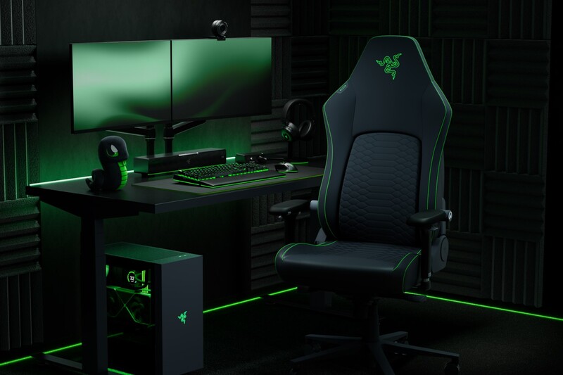 Кресло для геймеров Razer Iskur V2 NewGen Green (RZ38-04900700-R3G1)