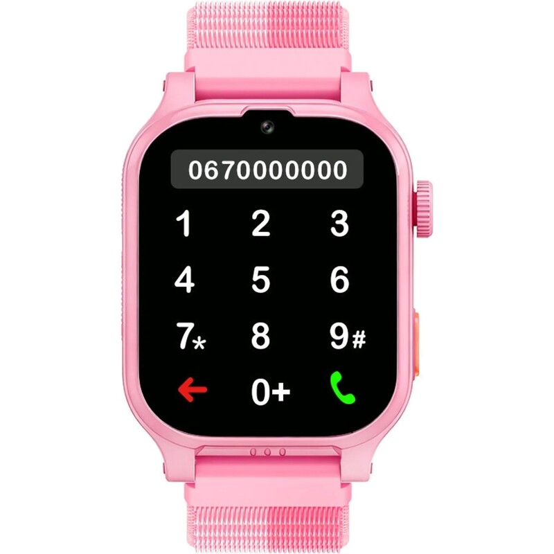 Дитячий смарт-годинник AmiGo GO810 Ultra 4G GPS Pink