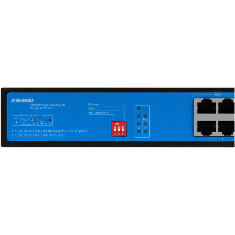 Комутатор Ewind EW-S1906CF-AP PoE