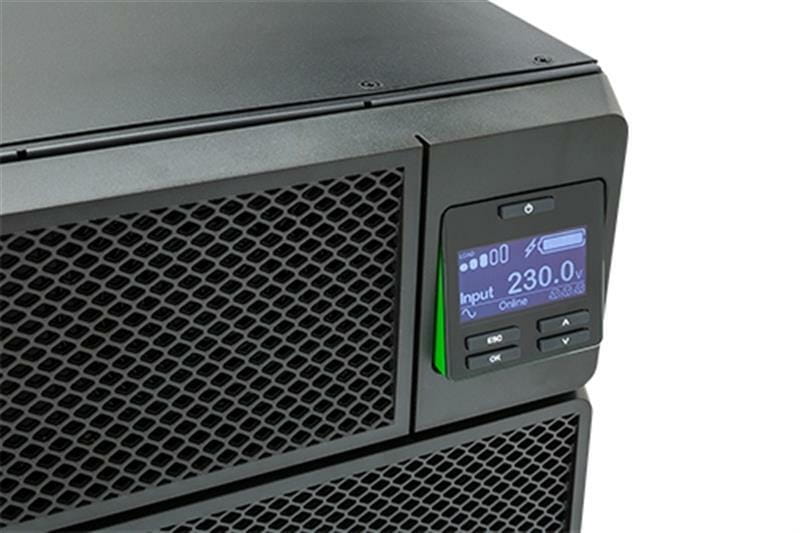 ИБП APC Smart-UPS SRT 10000VA, Online, 6хIEC 320 C13, 4хIEC 320 C19, RJ-45, USB, LCD, металл (SRT10KRMXLI)