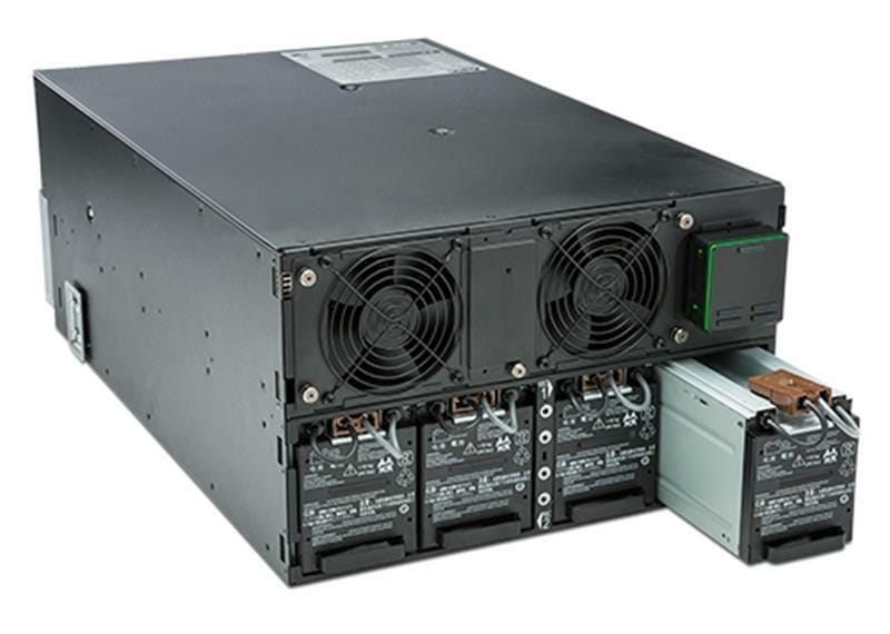 ИБП APC Smart-UPS SRT 10000VA, Online, 6хIEC 320 C13, 4хIEC 320 C19, RJ-45, USB, LCD, металл (SRT10KRMXLI)