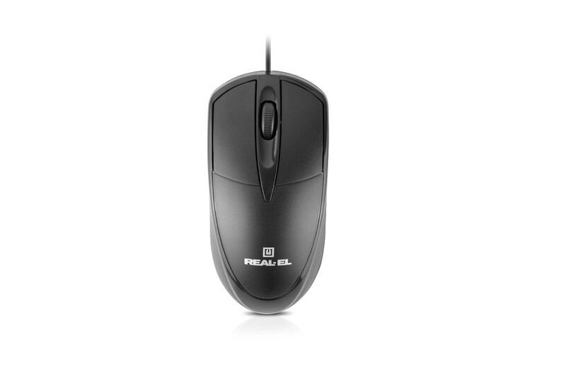Комплект (клавиатура, мышь) REAL-EL Kit-507 Black