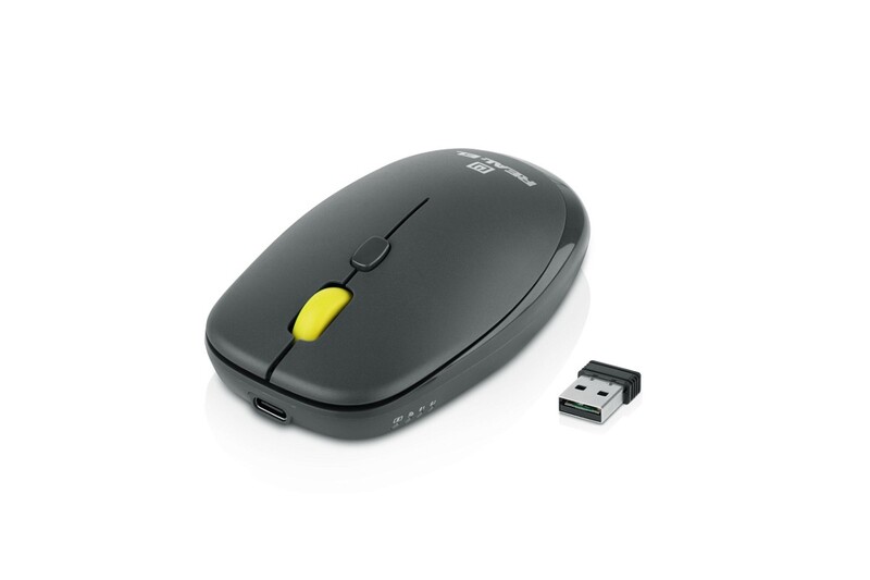 Комплект (клавіатура, миша) бездротовий REAL-EL Kit-635W Black