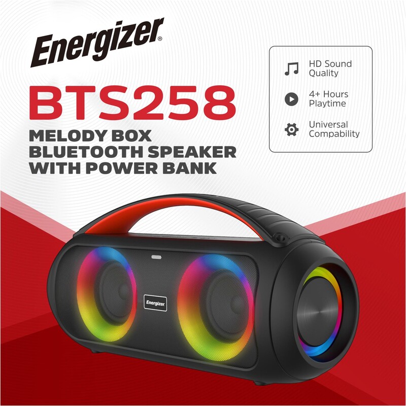 Акустическая система Energizer BTS258 Black