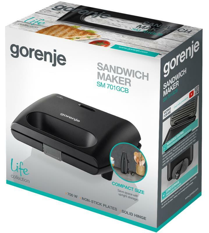 Бутербродница Gorenje SM701GCB