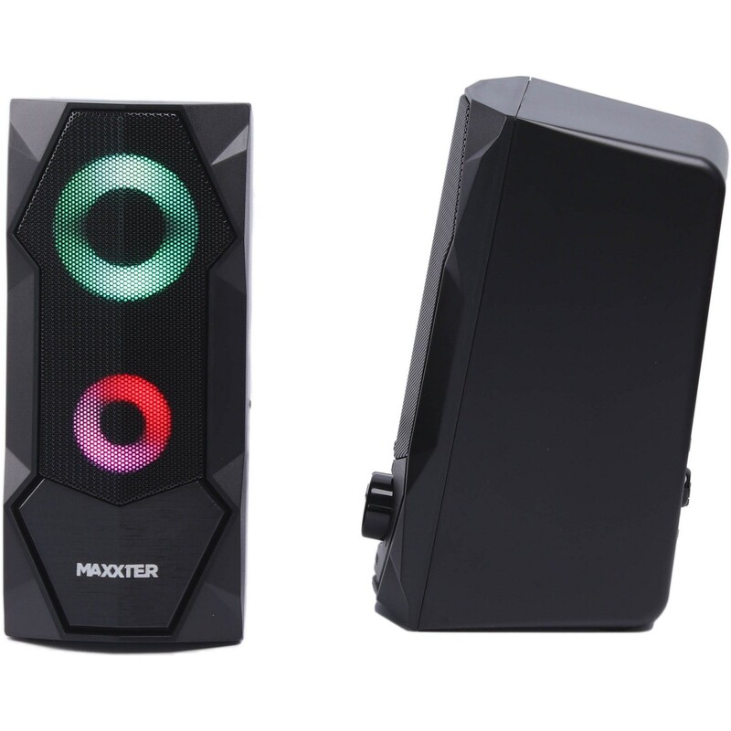 Акустическая система Maxxter CSP-U002RGB Black