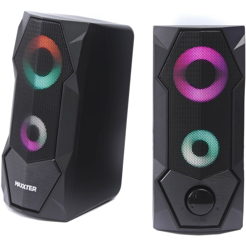 Акустическая система Maxxter CSP-U002RGB Black