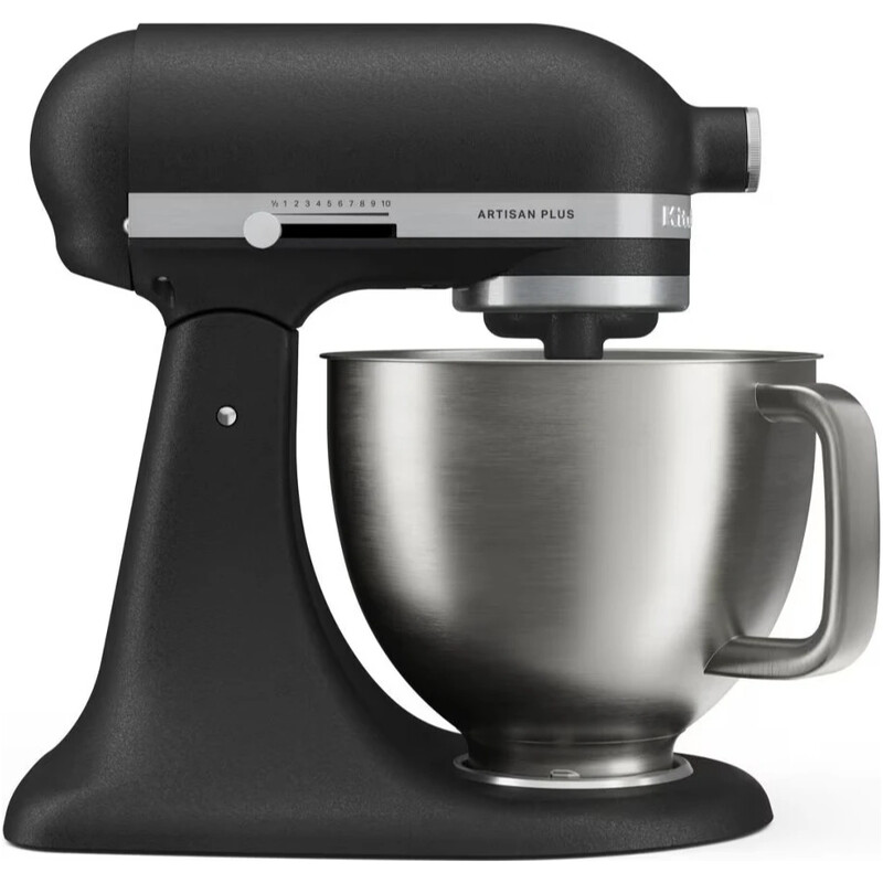 Кухонна машина KitchenAid Artisan Plus 4,7 л Iron Black (5KSM50PKVEBK)