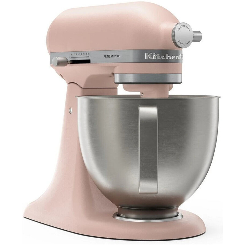 Кухонна машина KitchenAid Artisan Plus 4,7 л Feather Pink (5KSM50PKVEFT)