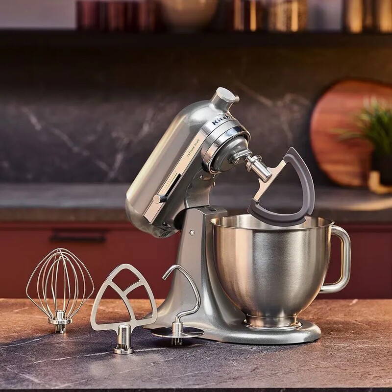 Кухонна машина KitchenAid Artisan Plus 4,7 л Silver (5KSM50PKVEMJ)