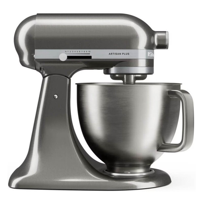 Кухонна машина KitchenAid Artisan Plus 4,7 л Silver (5KSM50PKVEMJ)