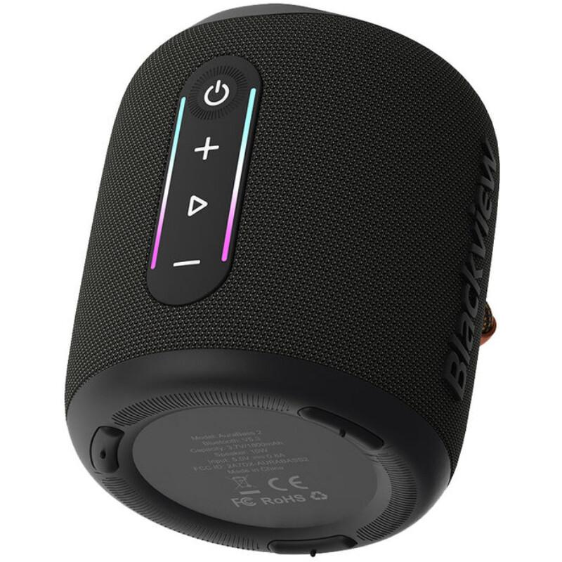 Акустическая система BlackView AuraBass 2 Black (6931548325284)