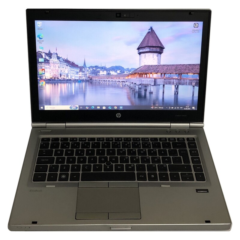 Ноутбук HP Elitebook 8460p / 14" (1600x900) / i7-2620M / 8GB / 500GB HDD / AMD Radeon HD 6470M, 1GB / Win10Pro / сканер отпечатка - Б/у