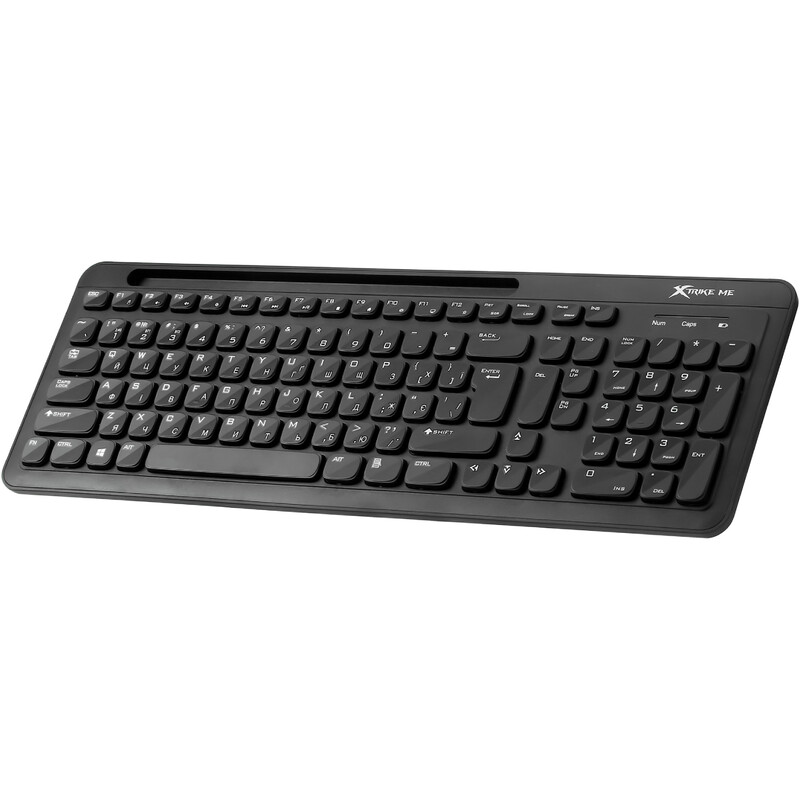 Клавiатура бездротова Xtrike Me KB-303UA Black