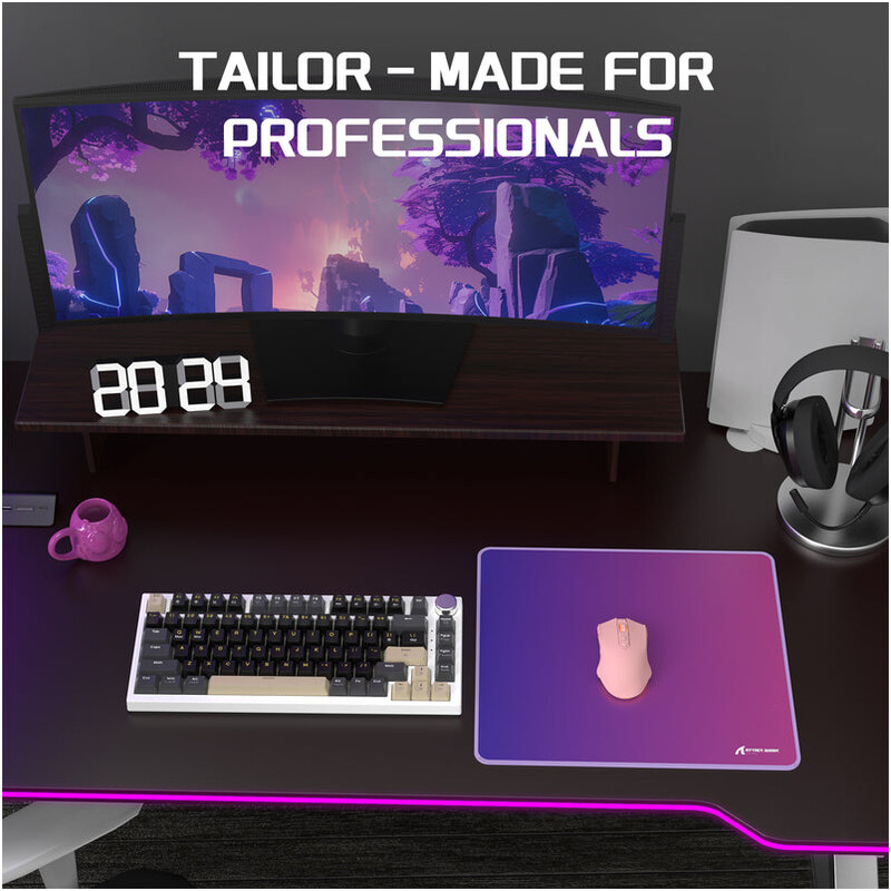 Ігрова поверхня Attack Shark CM03 eSport Gaming Mousepad Purple Blue Gradient (CM03VBG_AS)