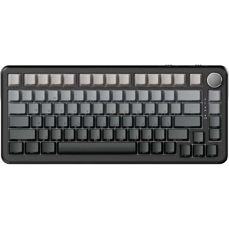 Клавіатура Ajazz AK820 Max Magnetic Switch RGB Gradient Black (AK820MAX-M-S-GG)