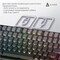 Фото - Клавіатура Ajazz AK820 Max Magnetic Switch RGB Gradient Black (AK820MAX-M-S-GG) | click.ua