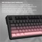 Фото - Клавіатура бездротова Ajazz MK87 Pitaya Switch Black/Pink (MK87-P-S-P) | click.ua