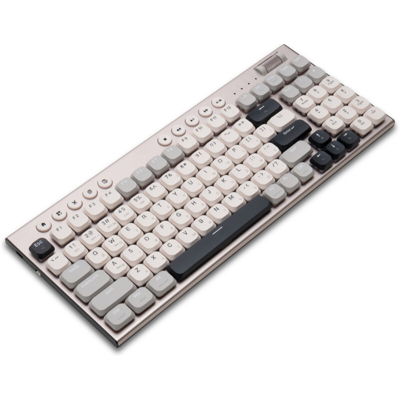 Клавиатура беспроводная Thunderobot K96 Tri-mode Red Switch UA Grey (6932066308230)