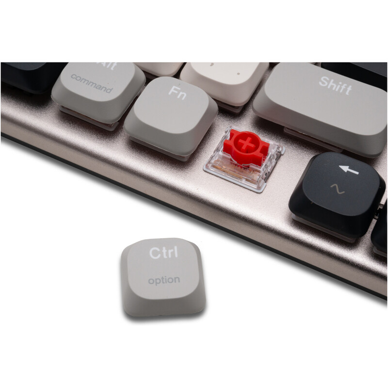 Клавиатура беспроводная Thunderobot K96 Tri-mode Red Switch UA Grey (6932066308230)