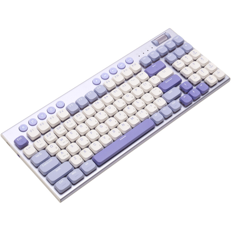 Клавиатура беспроводная Thunderobot K96 Tri-mode Red Switch UA Purple (6932066308223)