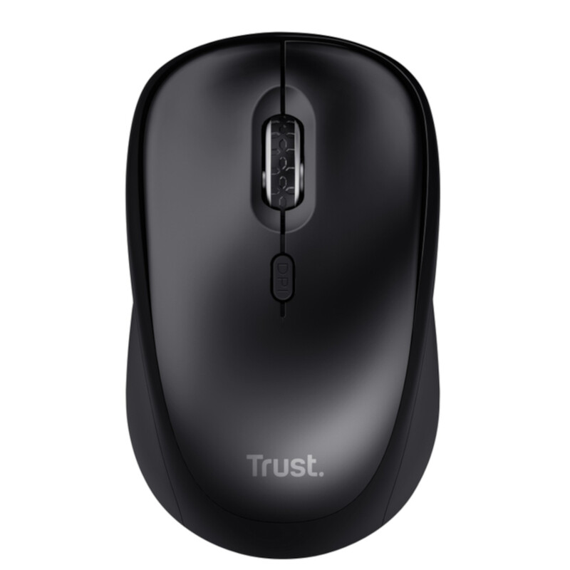Миша Trust Yvi+ Silent Black (25512)
