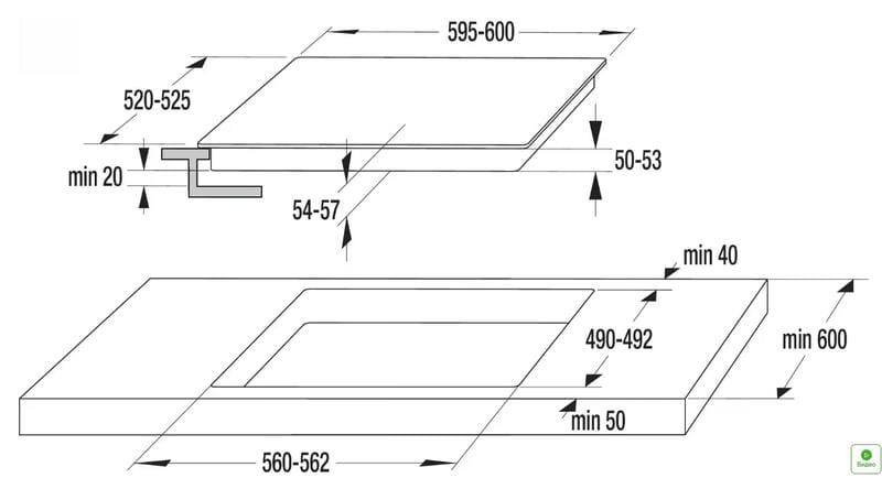 Варочная поверхность Gorenje ECT643BX