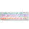 Фото - Клавiатура Thunderobot K104 Red Switch USB UA White (6932066308162) | click.ua